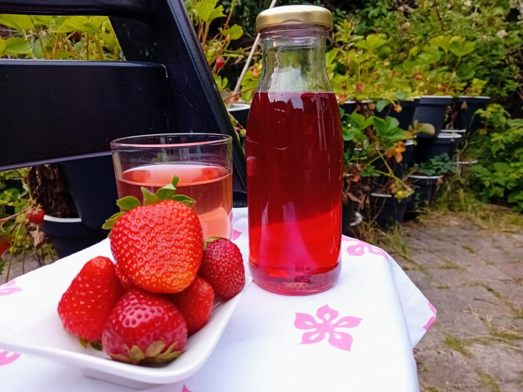 Aardbei Siroop