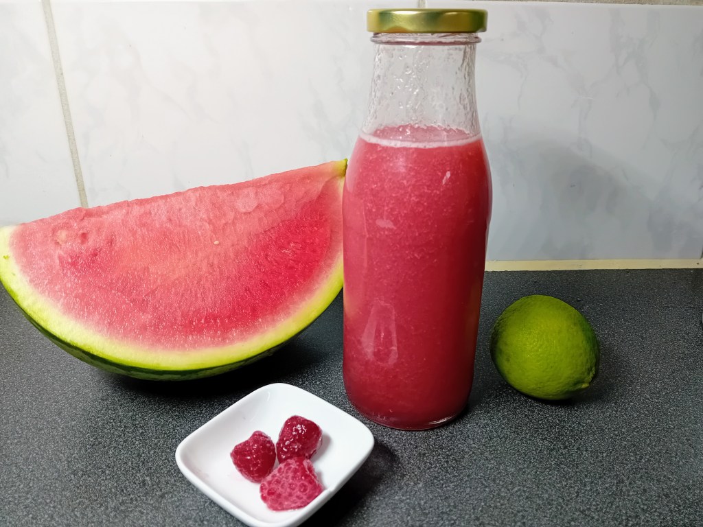 Watermeloen & Framboos&nbsp;Drank